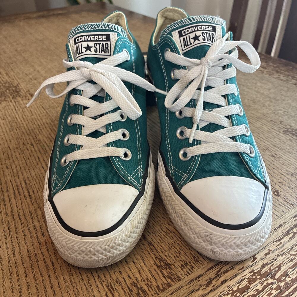 Converse All Star Sneaker Teal Men 6 Women’s 8 Sneakers Low Top Classics